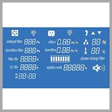 biological Safety Cabinet LCD Display biological Safety Cabinet LCD Display