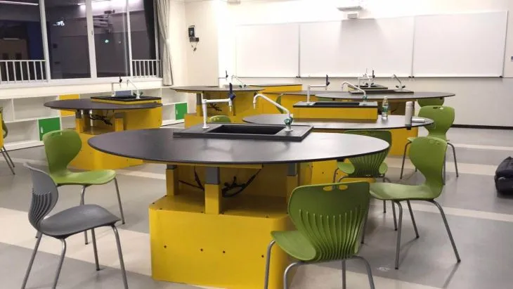 College Chemical Classroom Lab Table College Chemical Classroom Lab Table