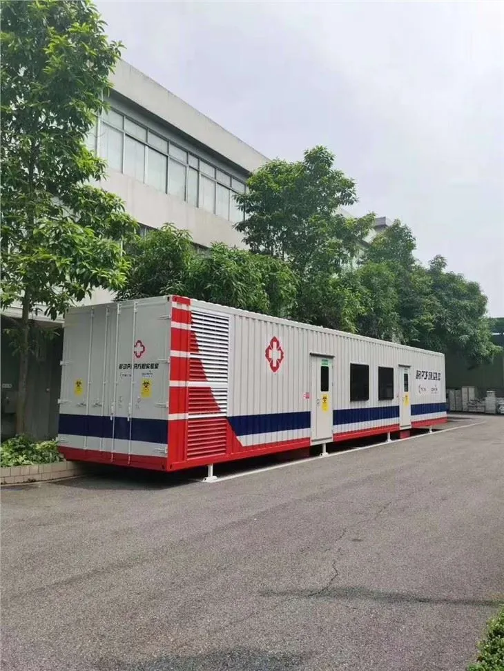 Mobile RNA Detection Lab Mobile Lab Vehicle For PCR Fast Detection